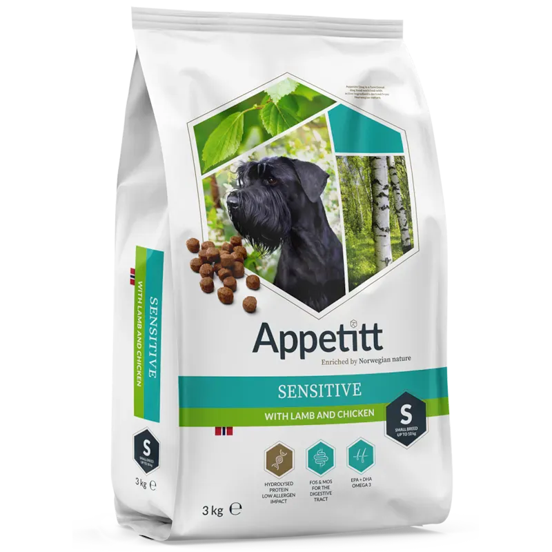 Appetitt Sensitive Lamb & Chicken Small Breed 